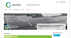 Desktop Screenshot of greenspread.nl